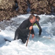 Percebeiros de Corme.
