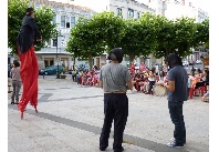 Teatro en la Calle. Zancalino